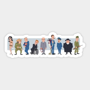 Dr. Strangelove: The Animated Series Color Sticker
